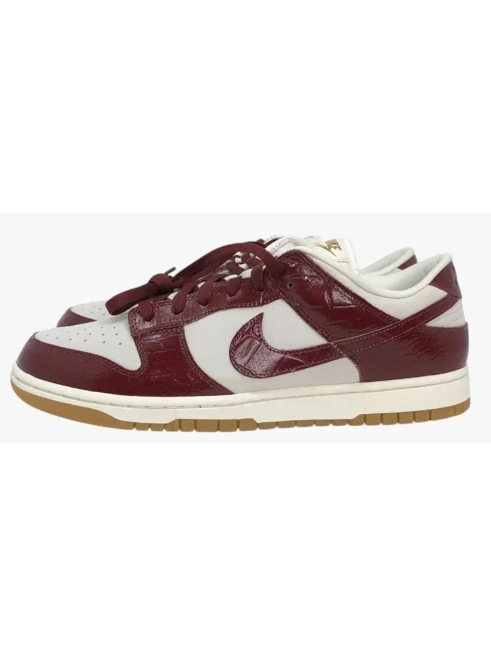Nike Dunk Low LX Dark 'Team Red Croc' FJ2260-004 Size W 7.5 / M 6 NEW | RARE